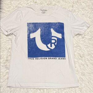 True Religion Men's Halftone Tm Tee,